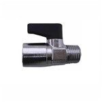 RUBINETTO A SFERA 1/4" M/F LISAM RUBINETTO A SFERA 1/4" M/F LISAM